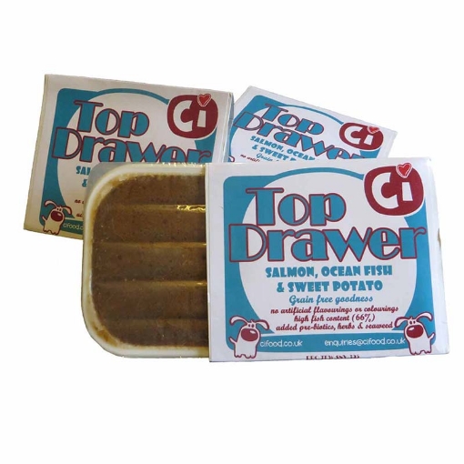 image of Top Drawer fish grain free wet food for sensitive stomachs, click through to buy
