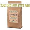 Image of Tickety Boo Mighty Bites Sensitive dog food with Salmon, trout, sweet potato & asparagus for large dogs - large sack