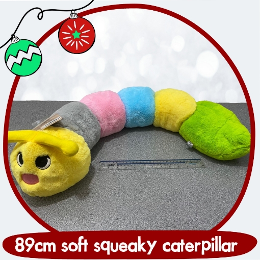 Picture of 89cm Soft & Squeaky Caterpillar