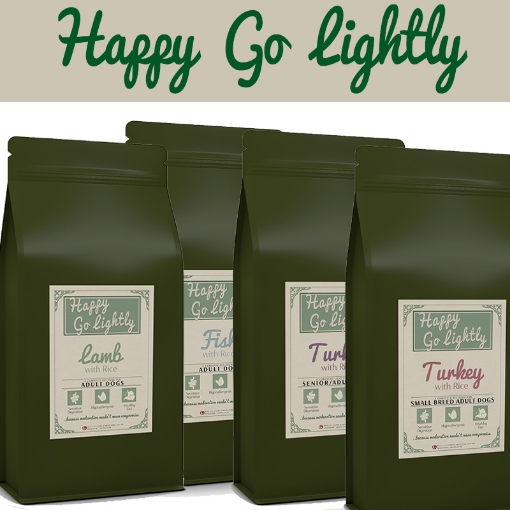Image of Happy Go Lightly 4 sack bulk dog food deal