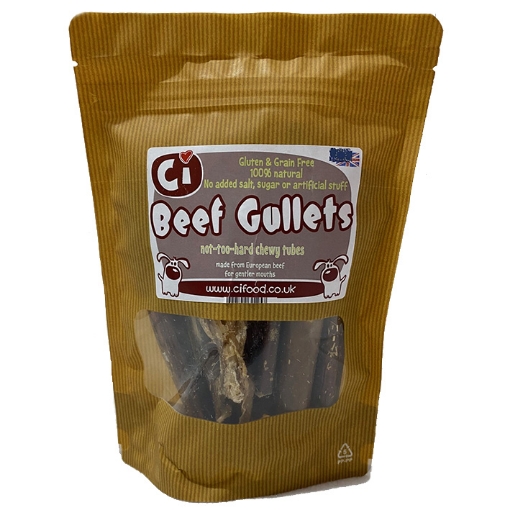 Beef gullet chews for moderate chewers