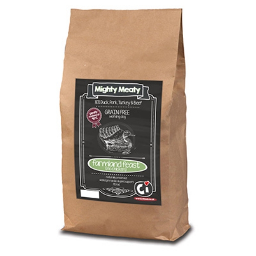 Image of Mighty Meaty high protein dog food - 80 20 dog food